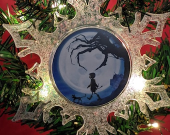 Coraline Christmas Snowflake Ornament - Holiday Decor