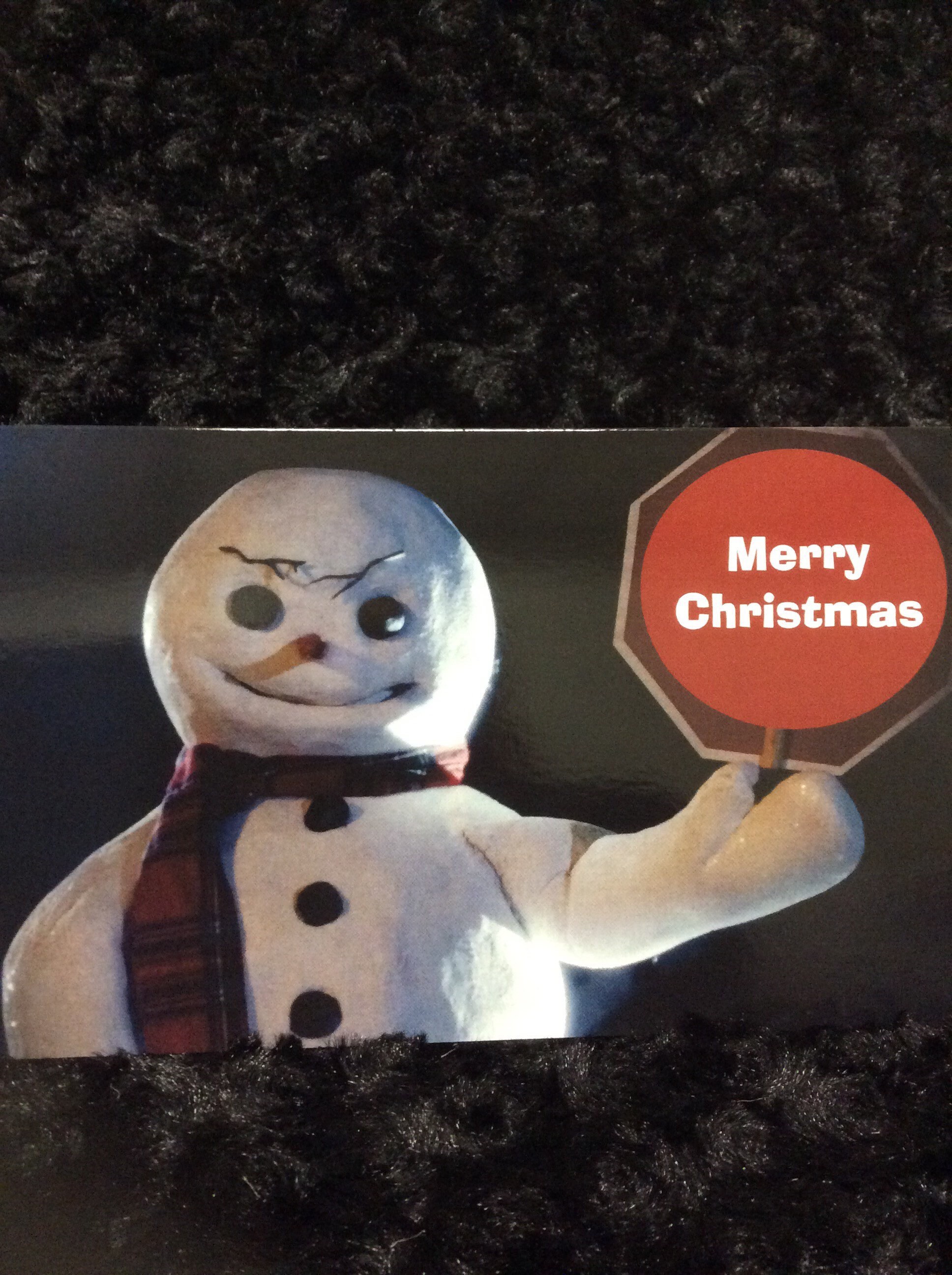 Horror Christmas Card - Holiday Greeting - Halloween - Jack Frost - Mutant  Killer Snowman - Winter - 5x7 - New Year - B-movie - Etsy, image size:1936x2592