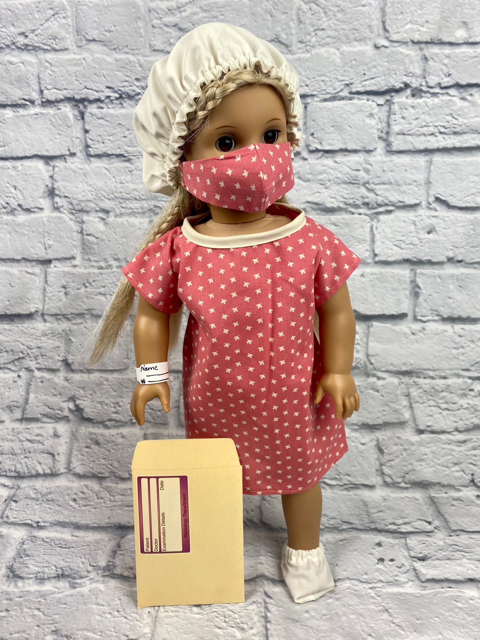 18 Doll Hospital Outfit Set Etsy