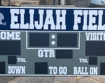 Custom  Football Scoreboard