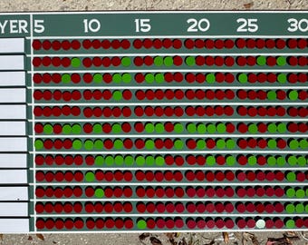 Trap Shooting Game Scoreboard