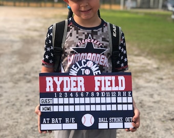 Mini Personalized Scoreboard 20”x13”