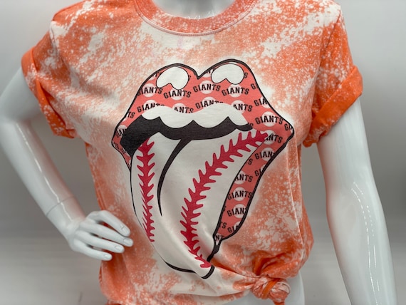 Bleached Graphic Tee Bleached Tee Woman Tee Bleached - Etsy
