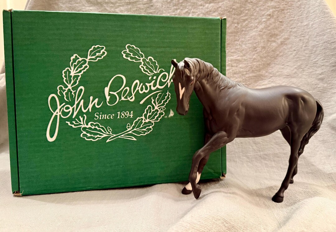 Figurine Beswick Black Beauty Foal - Poulain, Céramique, Angleterre 1978