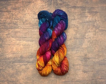 hand dyed sock yarn etsy