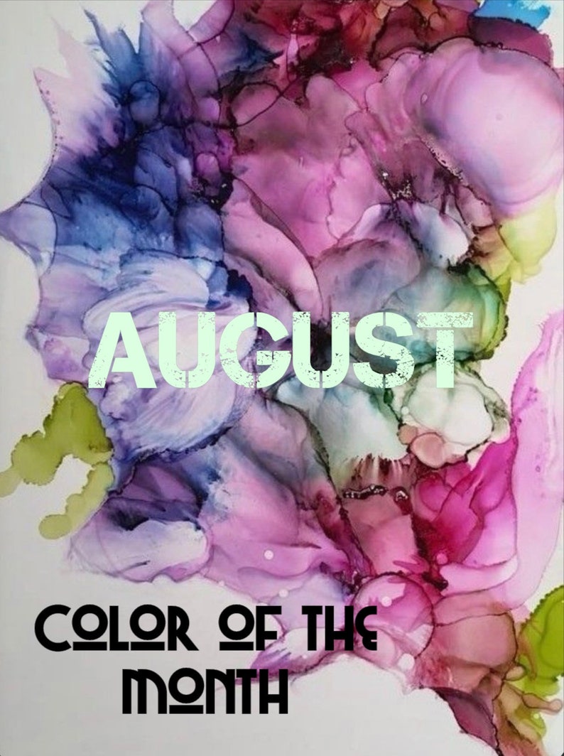 August Color of the Month PREORDER Etsy