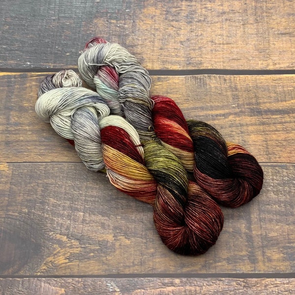 Moonlit Dala Ride - Hand Dyed Yarn