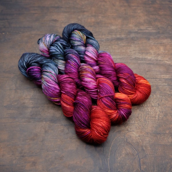 Beauty in Decay- Hand Dyed Yarn