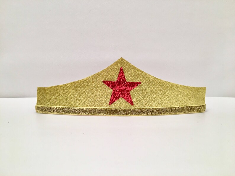Wonder Woman Headband l Super Hero Costume l Girl Wonder Woman | Etsy