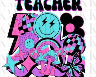 Teacher | PNG | Sublimation Design