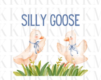 Silly Goose | PNG | Sublimation Design