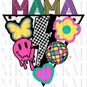 Mama Collage| PNG | Sublimation PNG