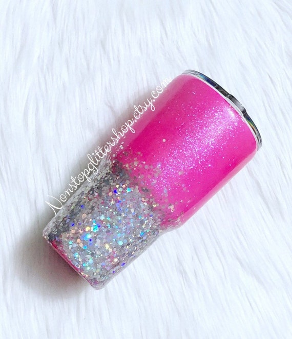 pink glitter yeti