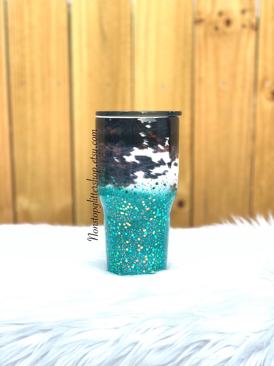Single Color GLITTER YETI decals/customization Not Included 80 Colors 