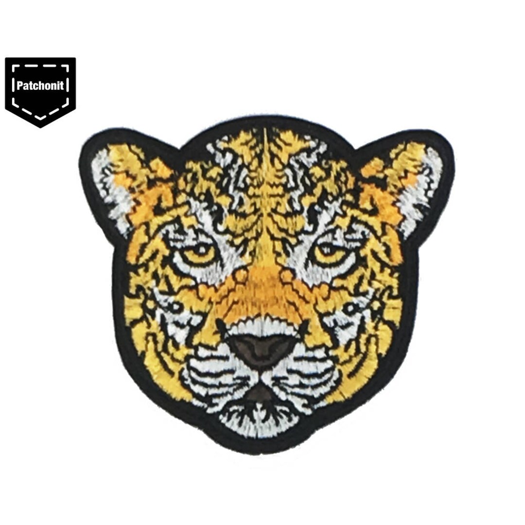 Leopard Iron on Patch Leopard Patch Small Leopard Patch Small - Etsy España