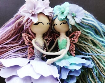 doll, fairy, mother and daughter, gift