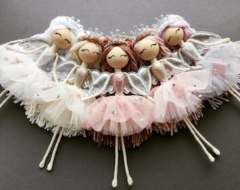 handmade doll, angel, princess, fairy