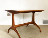 mid century Heritage Henredon horn leg side end table