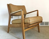 vintage Jens Risom lounge chair mid century