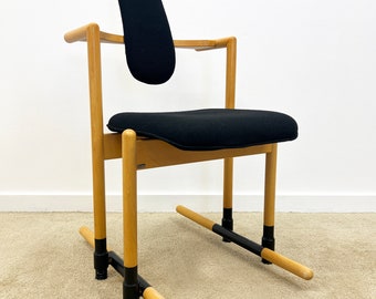 vintage Peter Opsvik Stokke ergonomic Flysit chair
