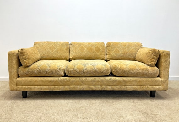 Vintage tuxedo sofa deals