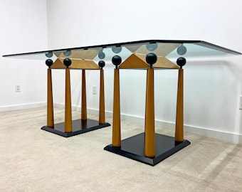 RARE Milo Baughman Thayer Coggin post modern dining table mid century