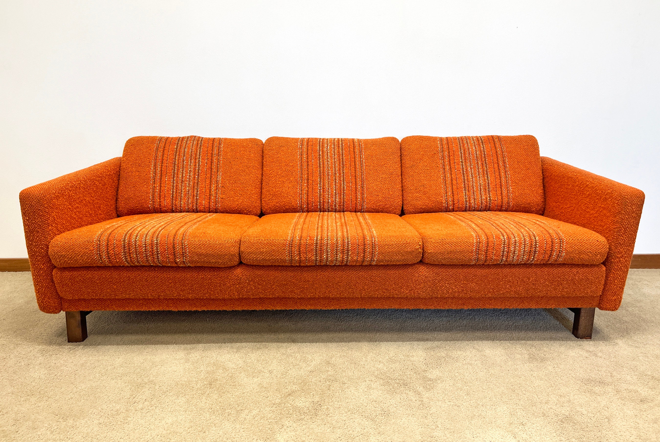 Retro 2024 orange sofa