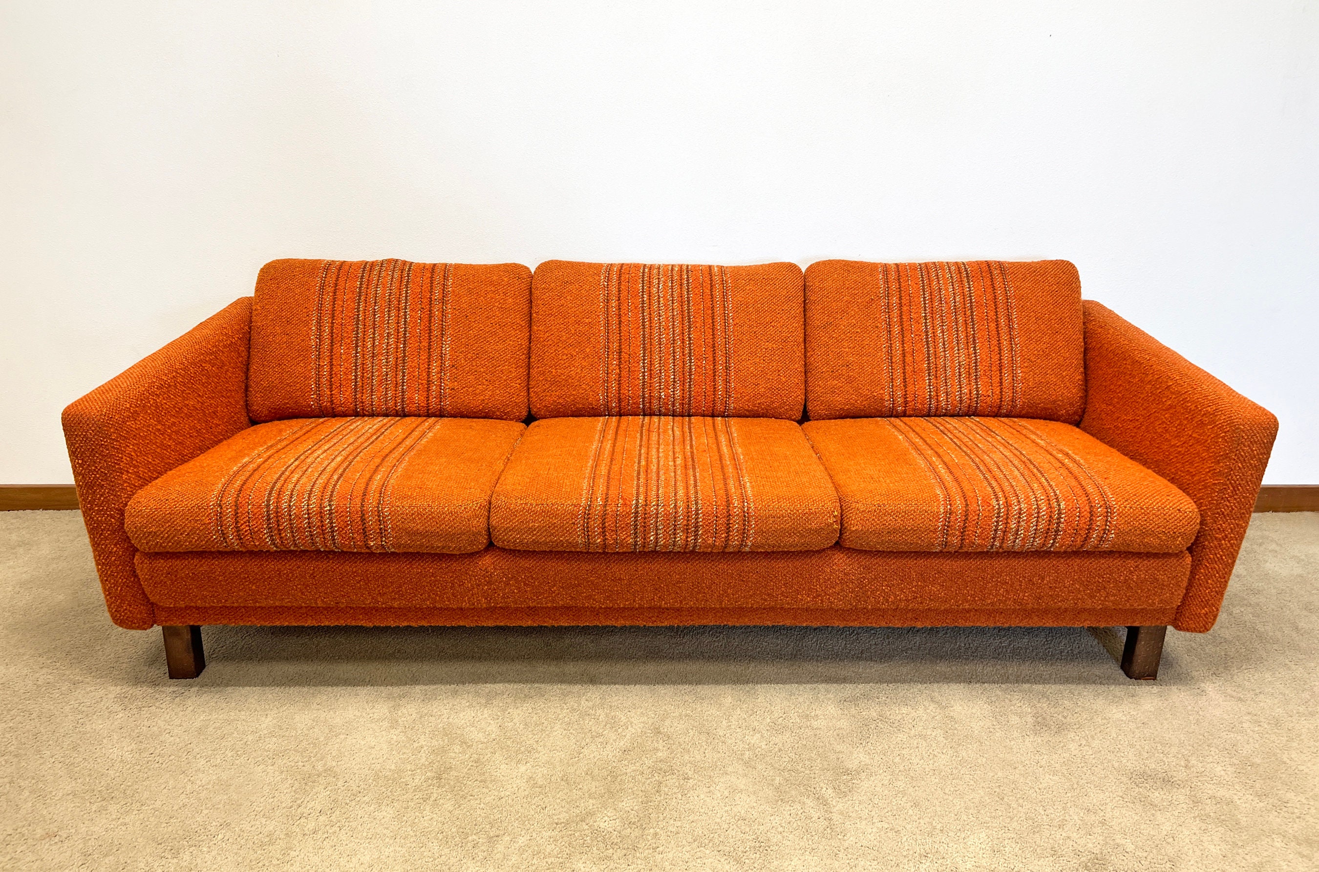 Vintage mediados de siglo danés moderno sofá sofá cama cama - Etsy México