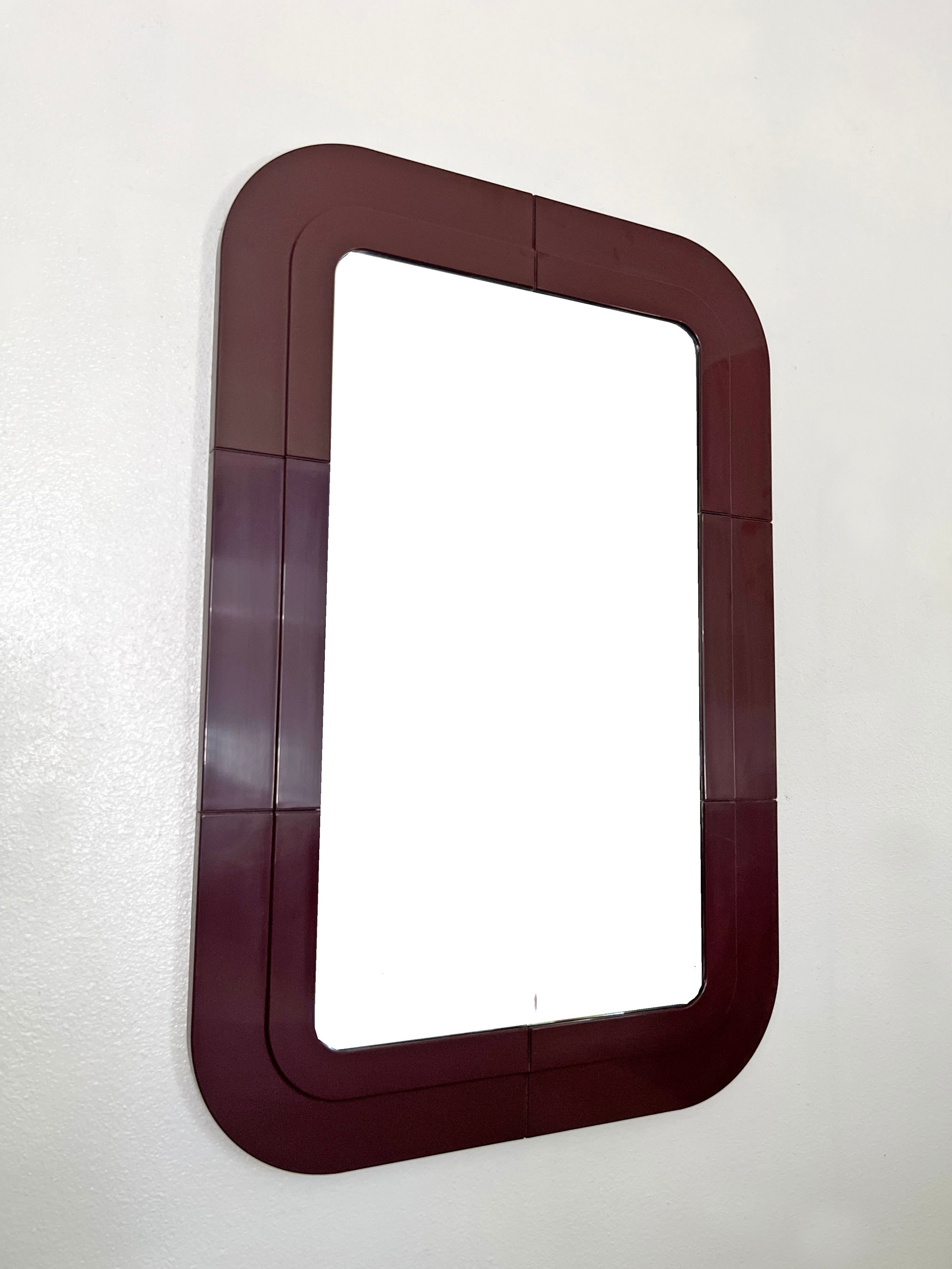 Mid Century Anna Castelli Kartell Space Age Mod Wall Mirror - Etsy