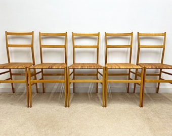 vintage Italian mid century Gio Ponti Superleggera Cassina (5) seating chair