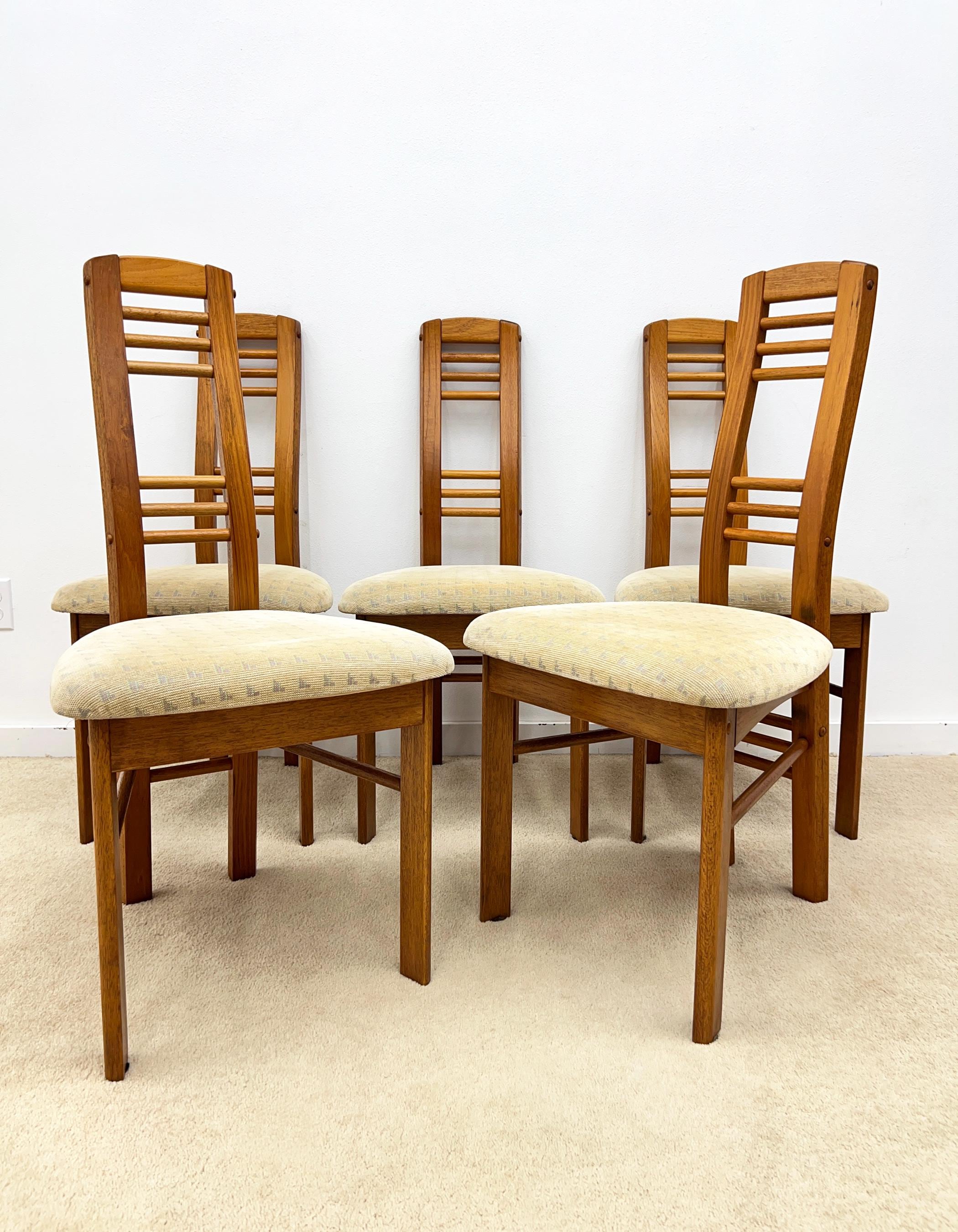 D Scan Teak Chairs - Etsy