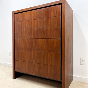 mid century Arthur Umanoff Dillingham tall dresser chest wardrobe image 2