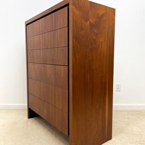 mid century Arthur Umanoff Dillingham tall dresser chest wardrobe image 3