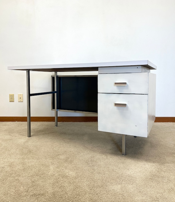 Mid Century George Nelson Herman Miller MMG Executive Desk Etsy