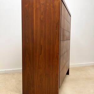 mid century Arthur Umanoff Dillingham tall dresser chest wardrobe image 5