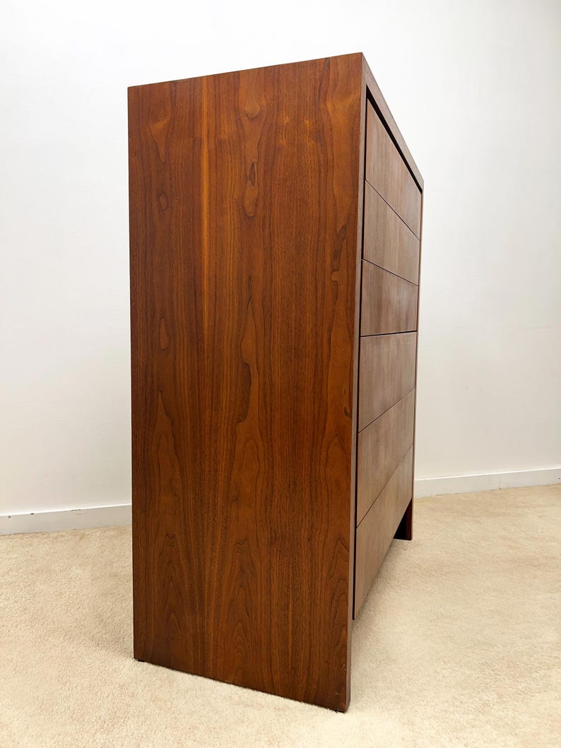 mid century Arthur Umanoff Dillingham tall dresser chest wardrobe image 5