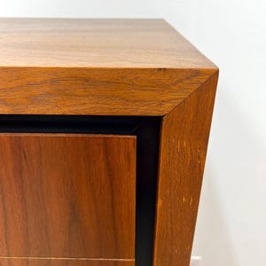 mid century Arthur Umanoff Dillingham tall dresser chest wardrobe image 7