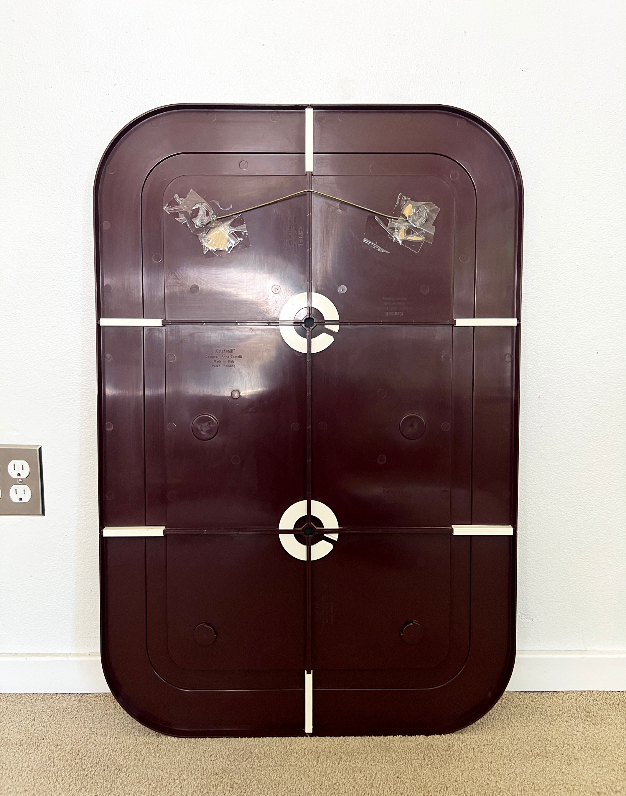 Mid Century Anna Castelli Kartell Space Age Mod Wall Mirror - Etsy