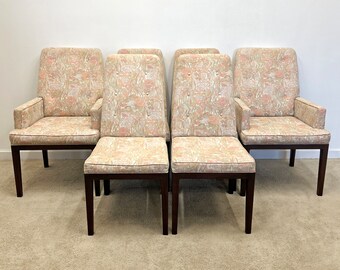 Dunbar  Edward Wormley dining chairs vintage mid century