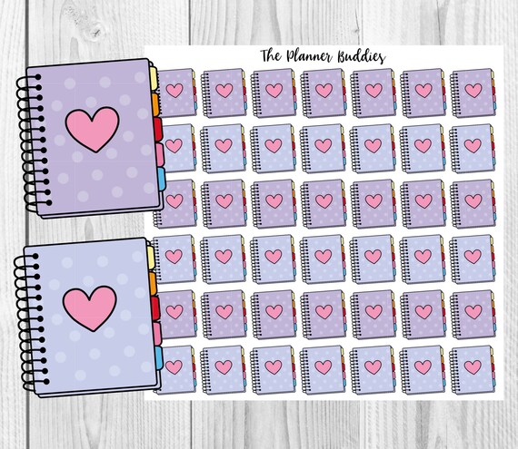 Plan In Pastel Purple Decorate Planners Remember Planner Etsy