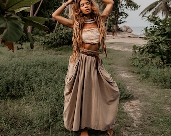 boho style maxi skirts