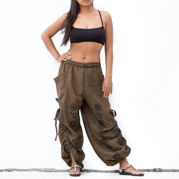 Harem Pants men women Boho Pants Yoga Harem Pants Men, Harem Pants Women