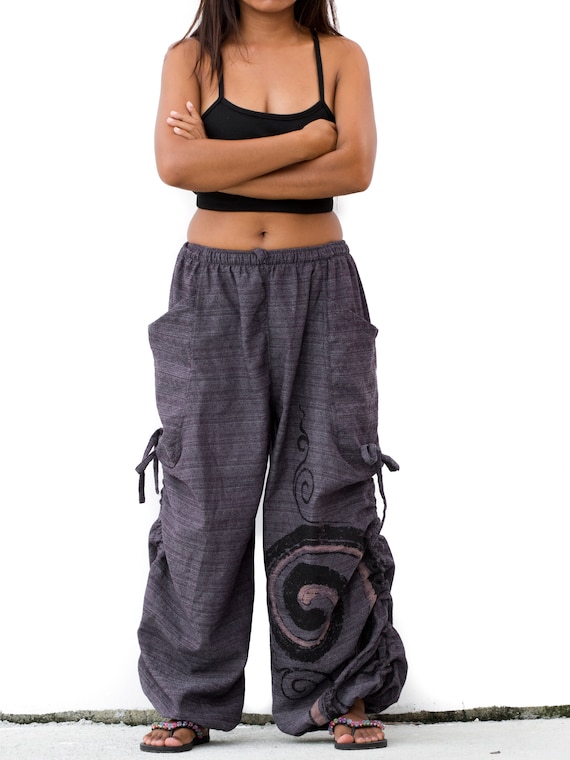Harem Pants Women Men / Boho Yoga Pants / 100% Cotton -  Canada
