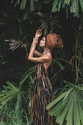 Boho Maxi Dress Phoenix / Beach Cover Up / Summer Tie Dye Dress product logo
