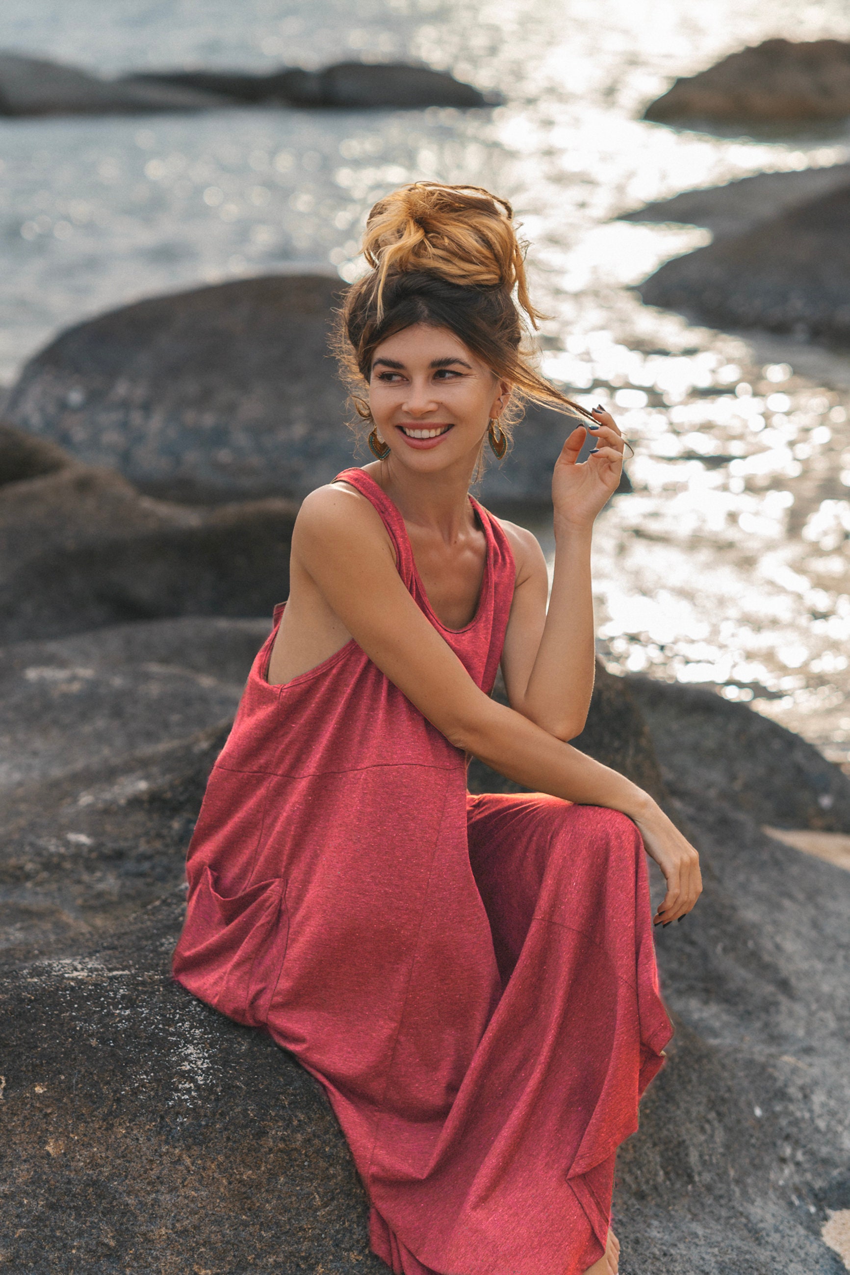 MTG カジュアル MoMa おまけ付き Sleeveless Pocket Dress Mahika Mythic Green / Bohemian Dress