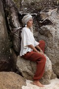 Women's Cotton Pants / Yogana Pants Rust / Super Soft Gauze Cotton product logo