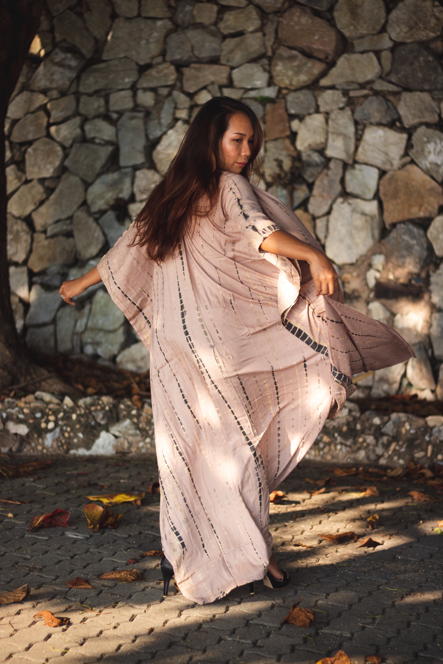 Lydia Resort Kimono – Long Sheer Cover-Up main image 1