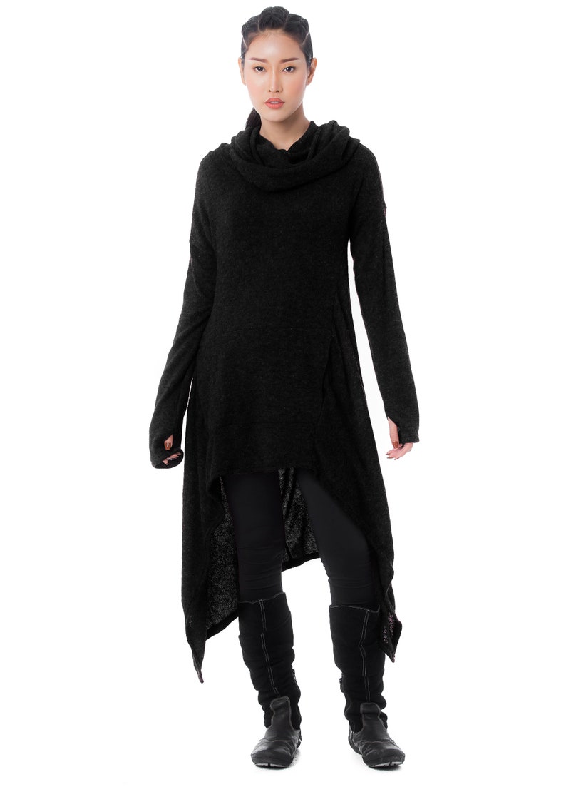 Women/'s Hoodie Coat Sweater Hooded Jacket Bohemian Coat Long Alternative