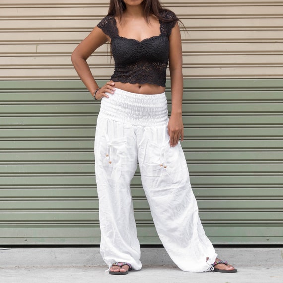 yoga pants with drawstring waist