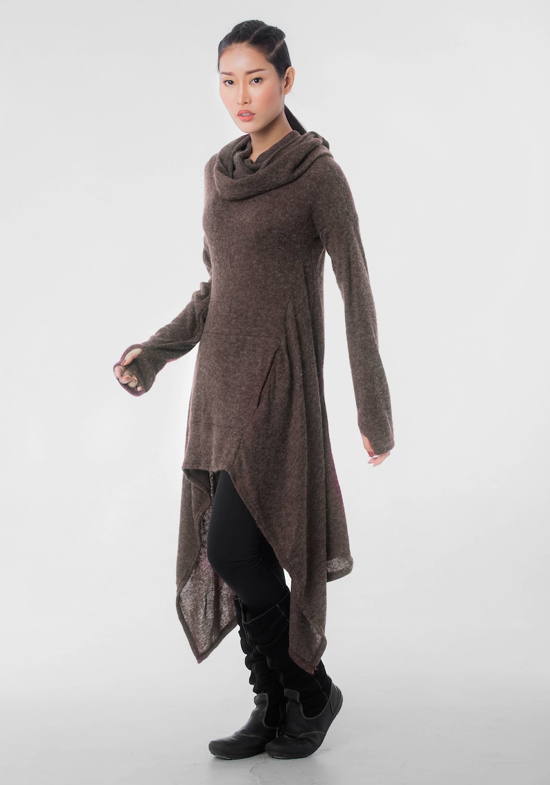Women/'s Hoodie Coat Sweater Hooded Jacket Bohemian Coat Long Alternative